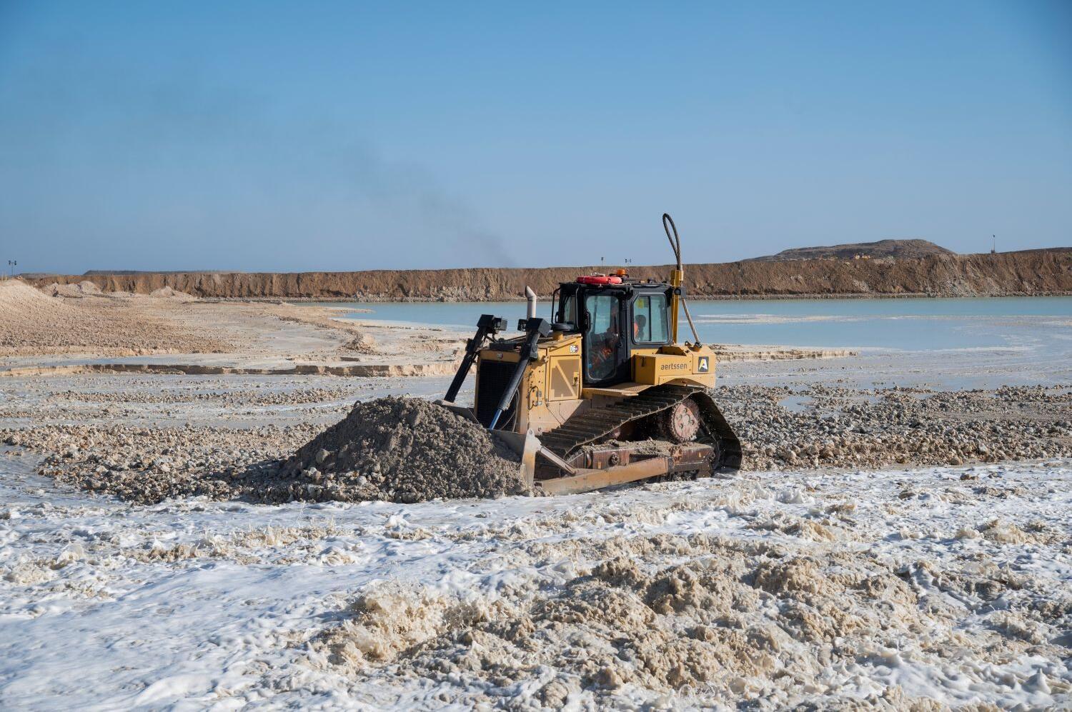 AMS dozer reclamation operator