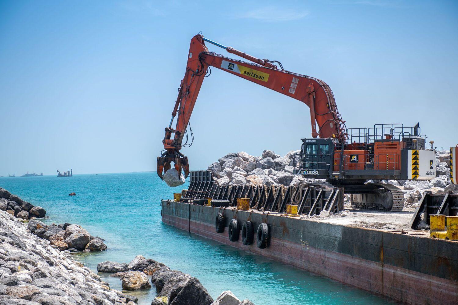 AMS excavator operator